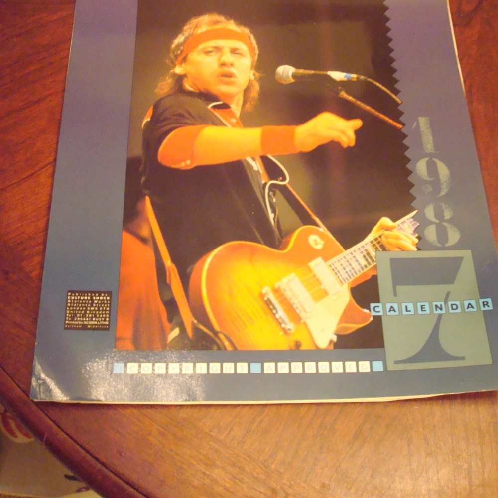 Dire Straits Concert Calendar 1987